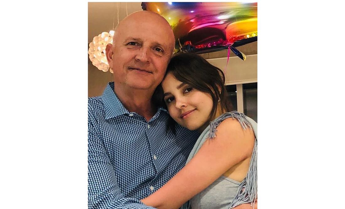 Paulina Goto y su papá. Foto: Instagram