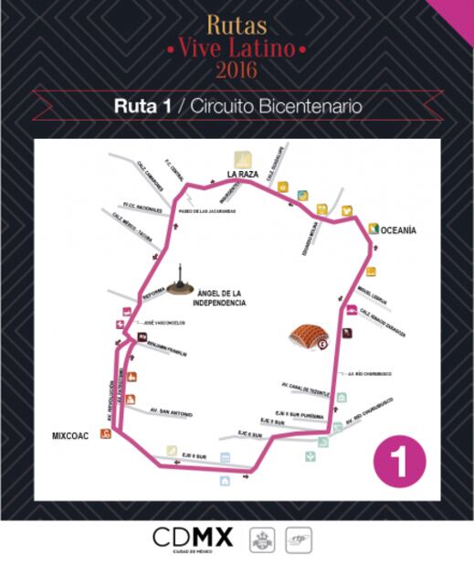 Anuncian transporte nocturno por Vive Latino