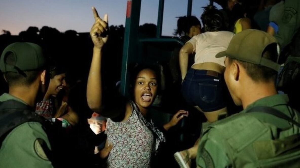 Reuters Durante el apagón en Venezuela hubo varios detenidos por saqueos.