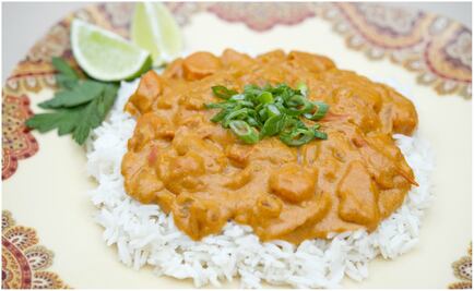 #RECETA  Arroz con Salsa de Picante de Cacahuate