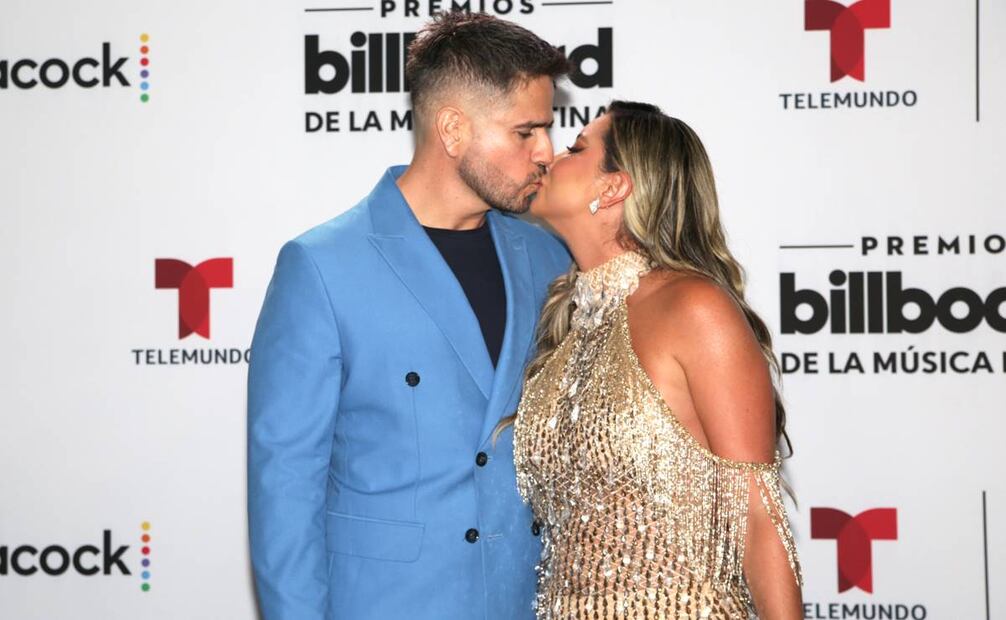 El actor colombiano mexicano Daniel Arenas y su pareja, la modelo colombiana Daniella Álvarez. Foto: EFE.