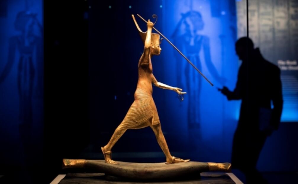 Exposición de Tutankamón, la más visitada en la historia de París