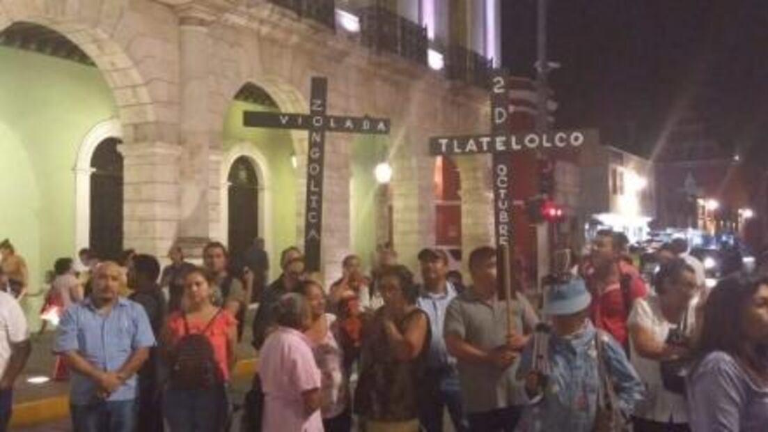 Marchan en los estados por el 2 de octubre