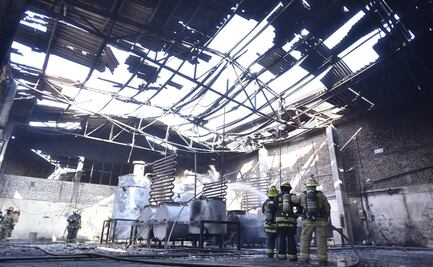 Encuentran 2 cuerpos tras incendio en fábrica de Tlaquepaque; suman 18 personas lesionadas, cuatro de ellas graves