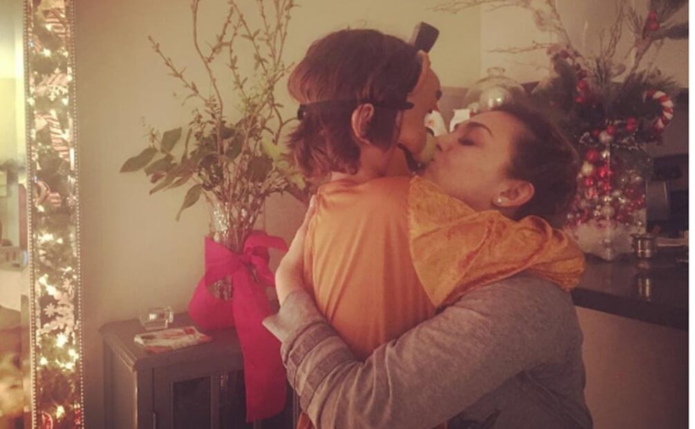 La actriz suele compartir algunos de los momentos que pasa junto a sus dos hijos Foto: Instagram
