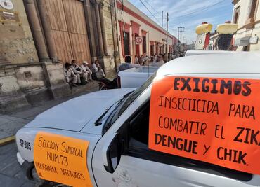 "No tenemos insumos para combatir el dengue", acusan trabajadores de Salud de Oaxaca