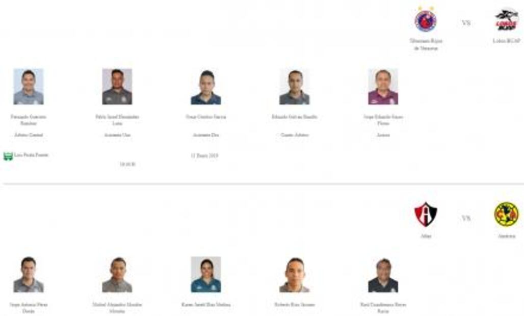Cruz Azul vs Chivas tendrá a Jorge Isaac Rojas como árbitro central