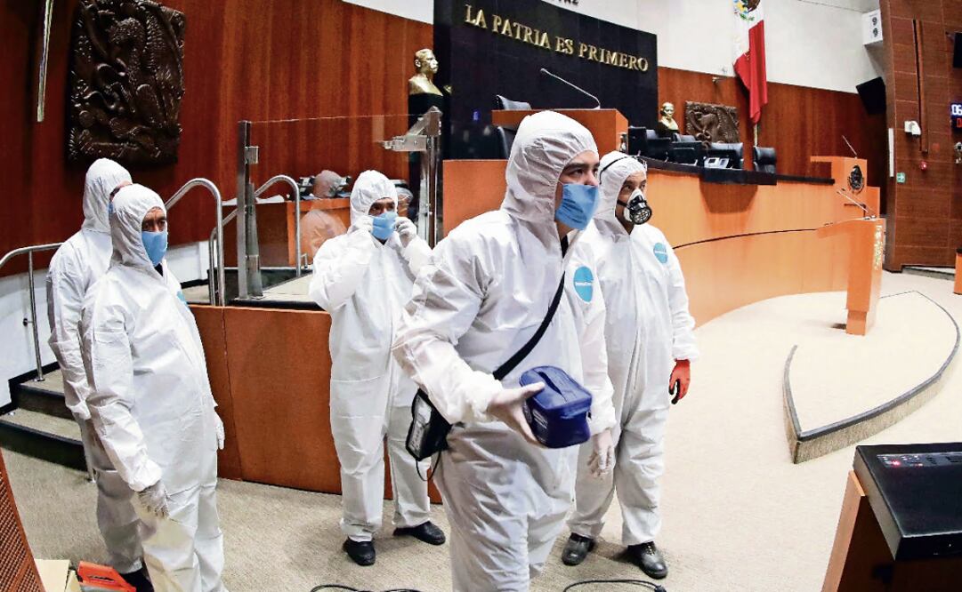 Mexico implemented a 3-phase contingency plan in order to face the COVID-19 outbreak - Photo: Courtesy of the Mexican Senate 