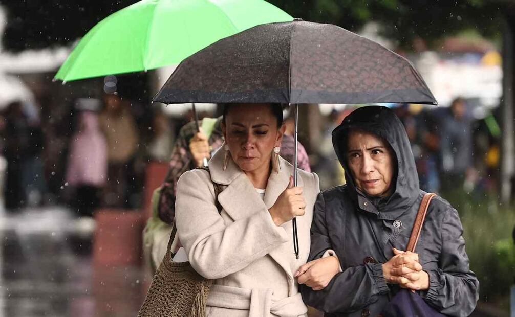 Lluvia en la CDMX 22/06/2025. Foto: Berenice Fregoso. EL UNIVERSAL