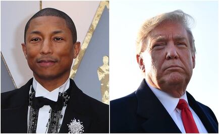Pharrell Williams niega a Donald Trump uso de su tema "Happy"