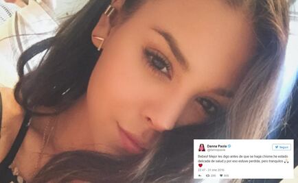 Danna Paola, delicada de salud por estrés