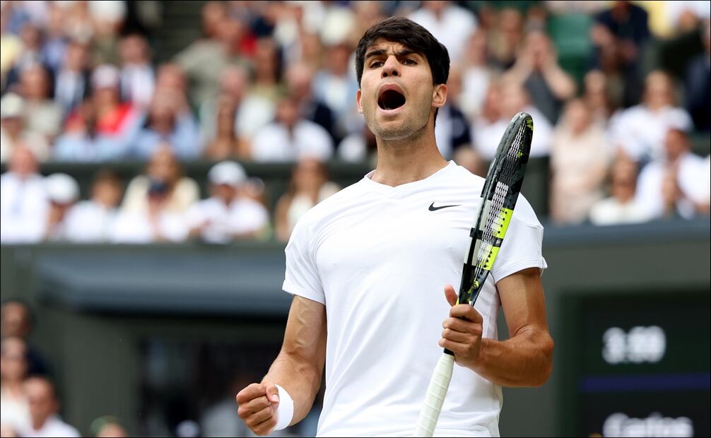 De nueva cuenta el español Carlos Alcaraz ha conquistado el torneo de Wimbledon - EFE
