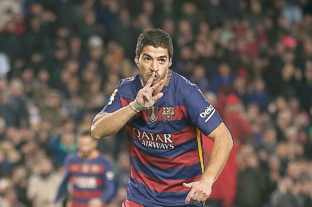 Luis Suárez surgió de las fuerzas básicas del Nacional de Uruguay (MANU FERNÁNDEZ. AP)