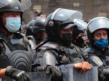 Detienen a 9 policías por muerte de 3 personas en Coyomeapan, Puebla
