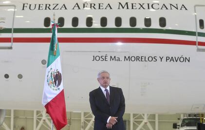 Por qué AMLO no se subió al avión presidencial