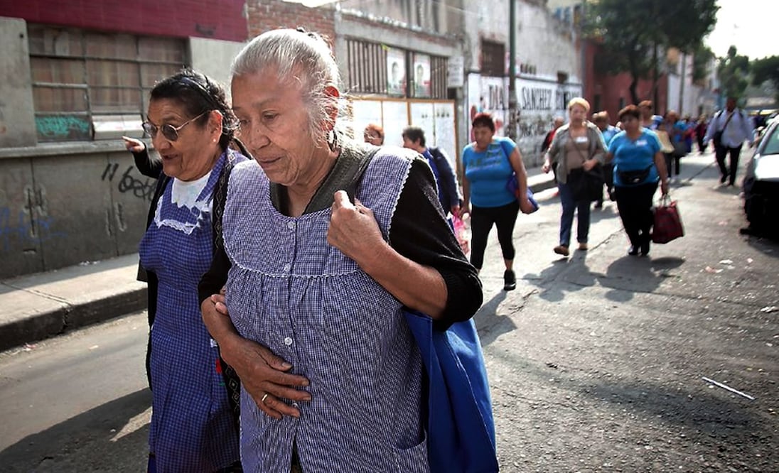 Adultos Mayores. Foto: EL UNIVERSAL