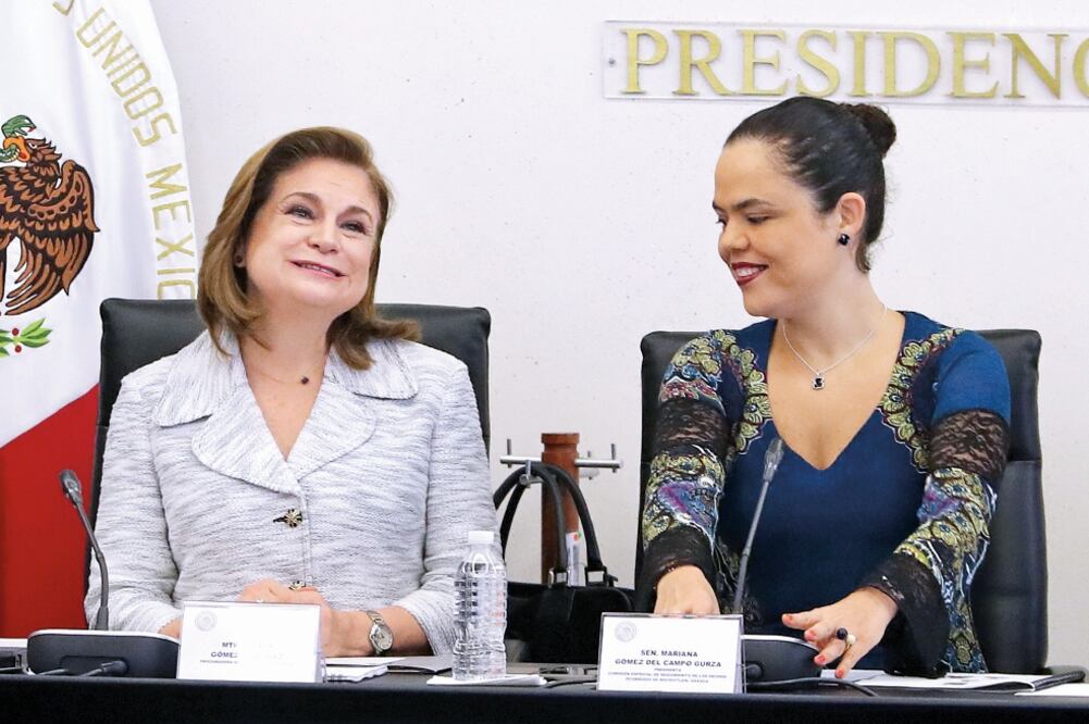 A la entrega de los avances de la PGR, por los hechos ocurridos en Nochixtlán, asistió la procuradora Arely Gómez González (ARCHIVO EL UNIVERSAL)