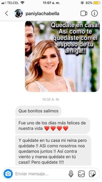 Karla Panini cierra su cuenta de Instagram tras recibir meme