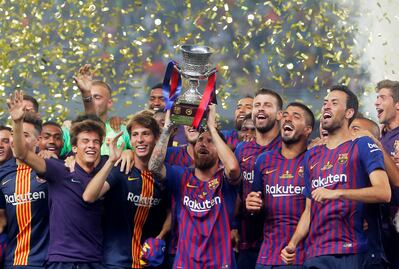Barcelona es campeón de la Supercopa de España