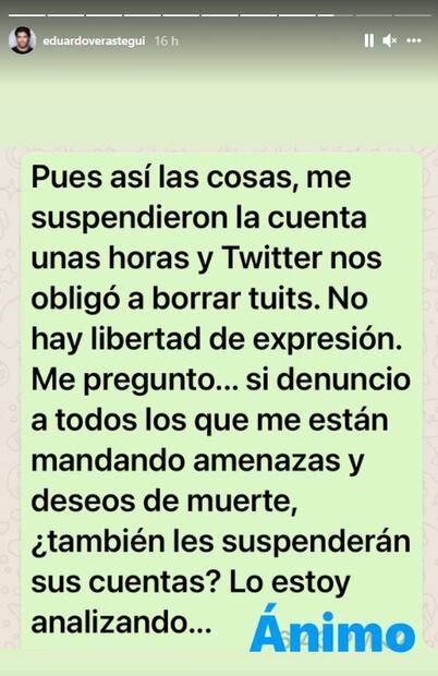 Eduardo Verástegui VS Twitter: Segundo round