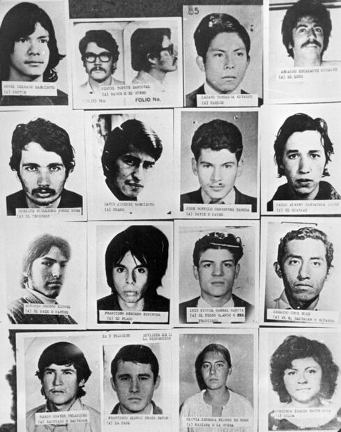 Desaparecidos de la guerra sucia. Foto: Sistema Angelus UNAM.