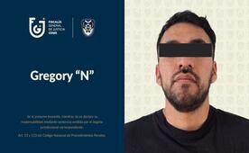 Capturan a “El Gregory”, presunto integrante de La Unión Tepito en Coyoacán; Fiscalía CDMX lo identifica como objetivo prioritario