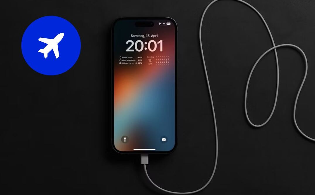 ¿Qué pasa si cargas tu celular en modo avión? Imagen: Unsplash