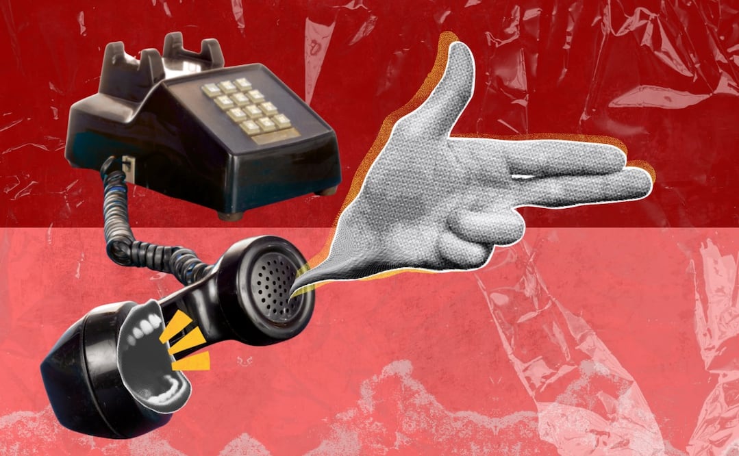 En México, 32 personas son extorsionadas cada 24 horas. Ilustración Angélica Vázquez