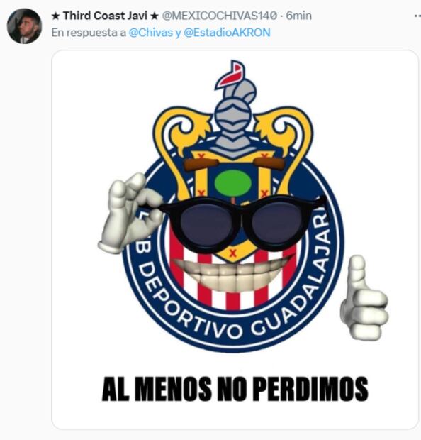 Chivas se salvó de perder contra Querétaro, pero no escapó de los memes