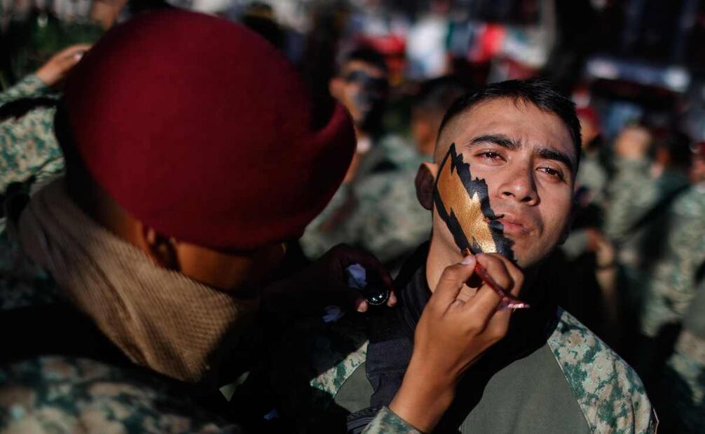 Aspectos del Desfile Cívico Militar de este 16 de septiembre del 2025. Foto: Diego Simón / EL UNIVERSAL.