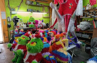 Piñatas serán más caras, esto dicen fabricantes de Neza ante aumento de precios en insumos 