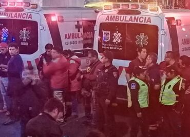 Dan de alta a 10 lesionados tras choque de trenes en Metro Tacubaya