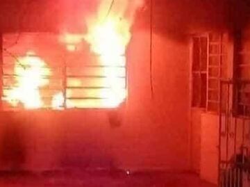 Mujer incendia casa con su marido dentro en Sonora; estaba harta del desorden al llegar del trabajo