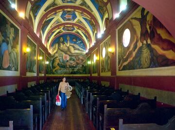 Murales de Diego Rivera dañados tras sismos estarán listos en octubre