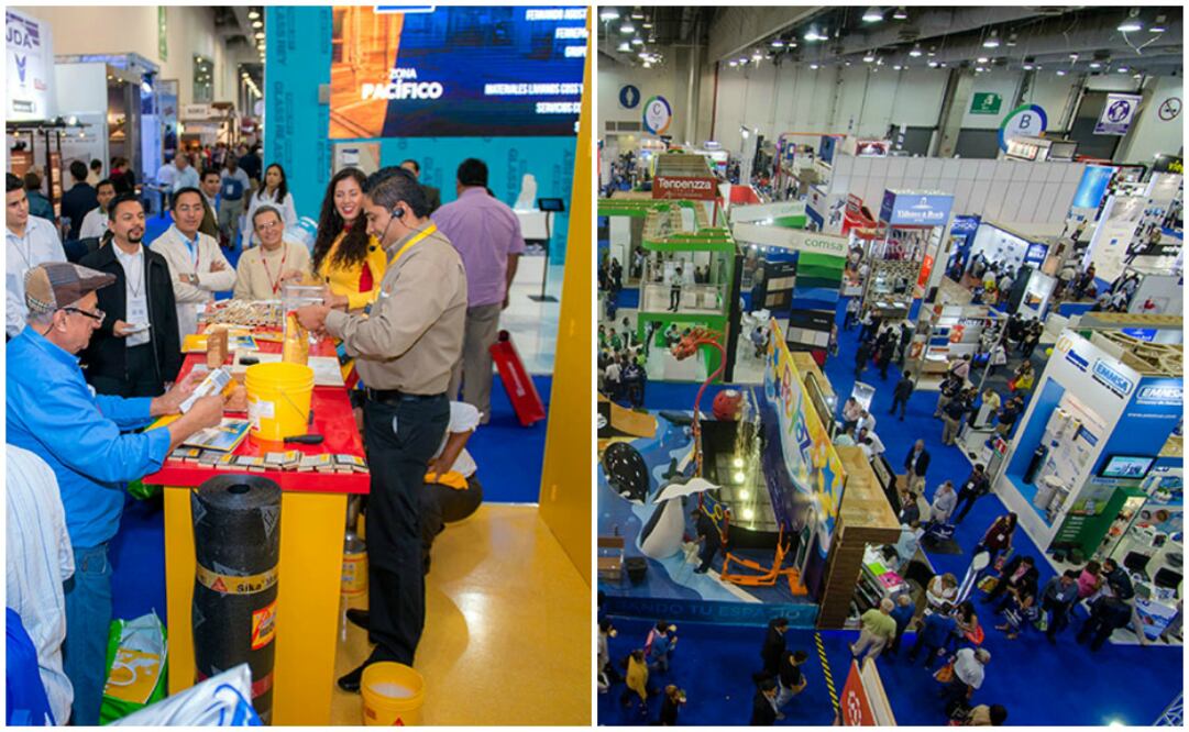 Expo CIHAC, más de 25 mil profesionales exhibirán en 34 mil metros cuadrados sus servicios y todo lo que necesitas para tu construcción. (Foto: Cortesía: Expo Cihac)
