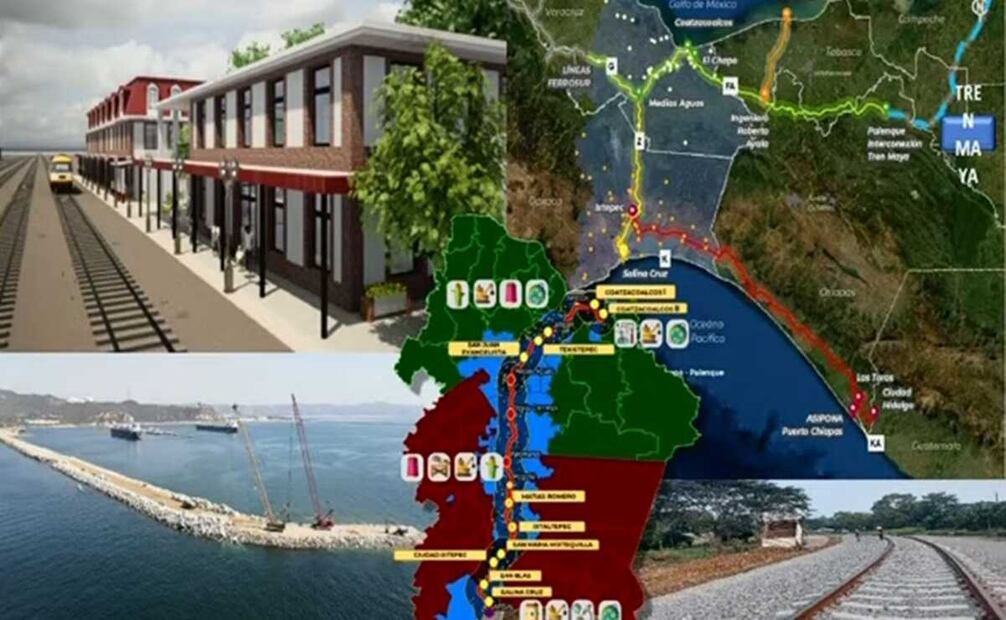 Corredor Interoceánico del Istmo de Tehuantepec (CIIT). Foto: captura de pantalla