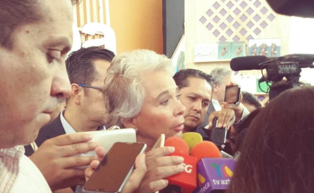 La secretaria de Gobernación, Olga Sánchez Cordero. Foto: Yanet Aguilar/EL UNIVERSAL