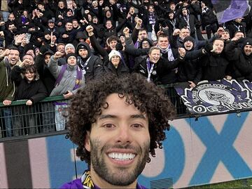 Afición del Anderlecht corea al Chino Huerta; el mexicano debutó con gol en Bélgica