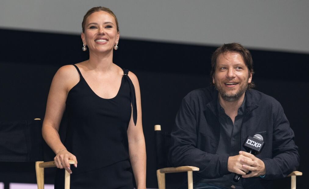 Scarlett Johansson en la CCXP. Foto: Hugo Salvador/EL UNIVERSAL.