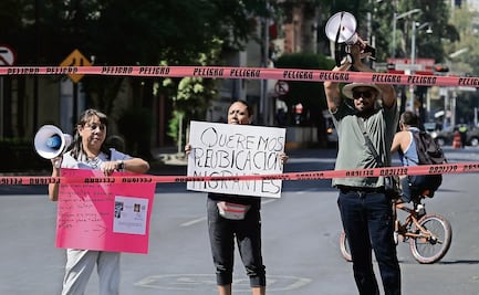 Vecinos protestan por presencia de migrantes