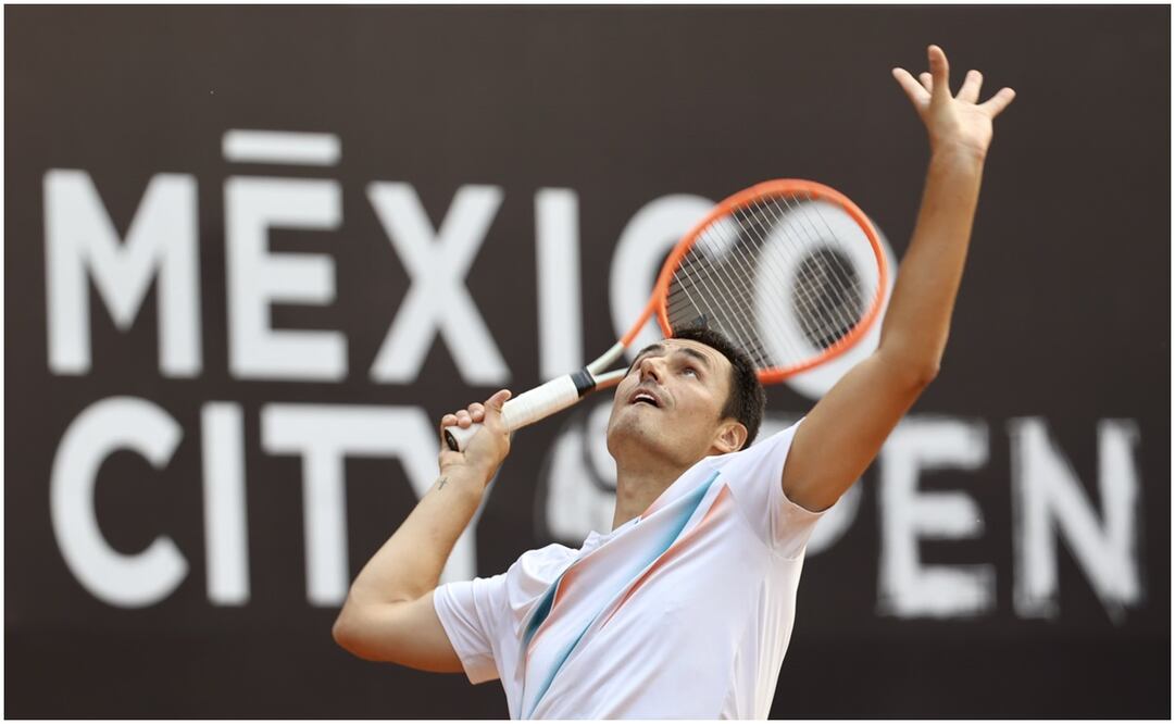 Bernard Tomic primer tenista en llegar a la CDMX para el México City Open 2022 / FOTO: Twitter: @mxcityopen