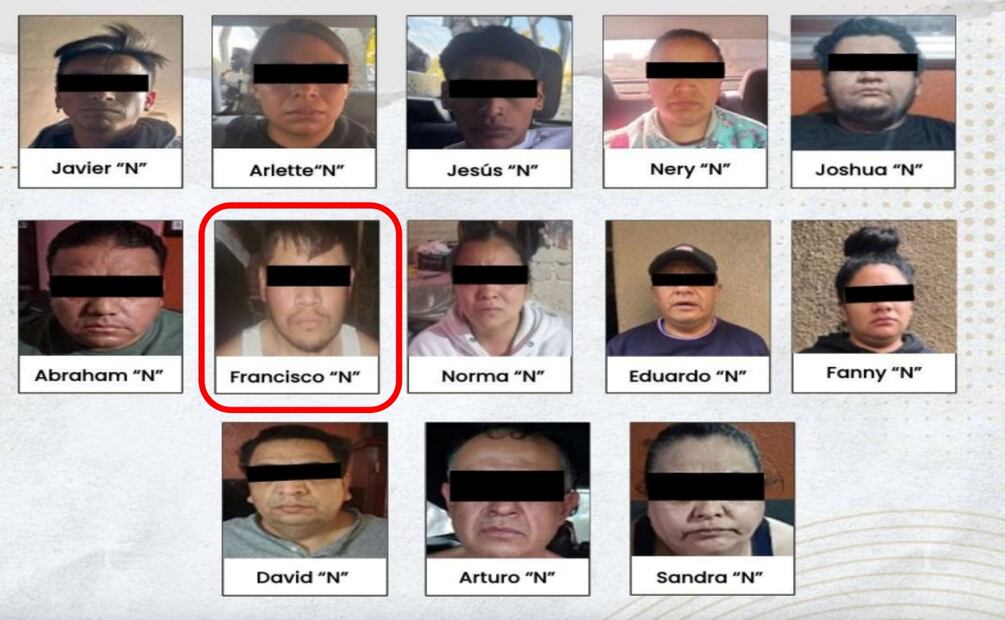 Detienen a “El Paco”; presuntamente vigiló y planeó el asesinato de colaboradores de Clara Brugada. Foto: Especial