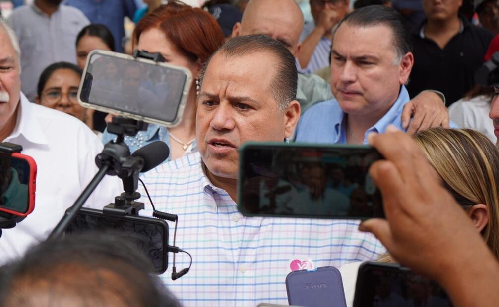Óscar Almaraz, candidato a la Presidencia Municipal de Victoria. Foto: Especial