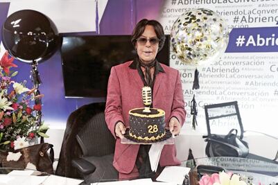 Palacios festeja 28 años de "Salud" al aire   