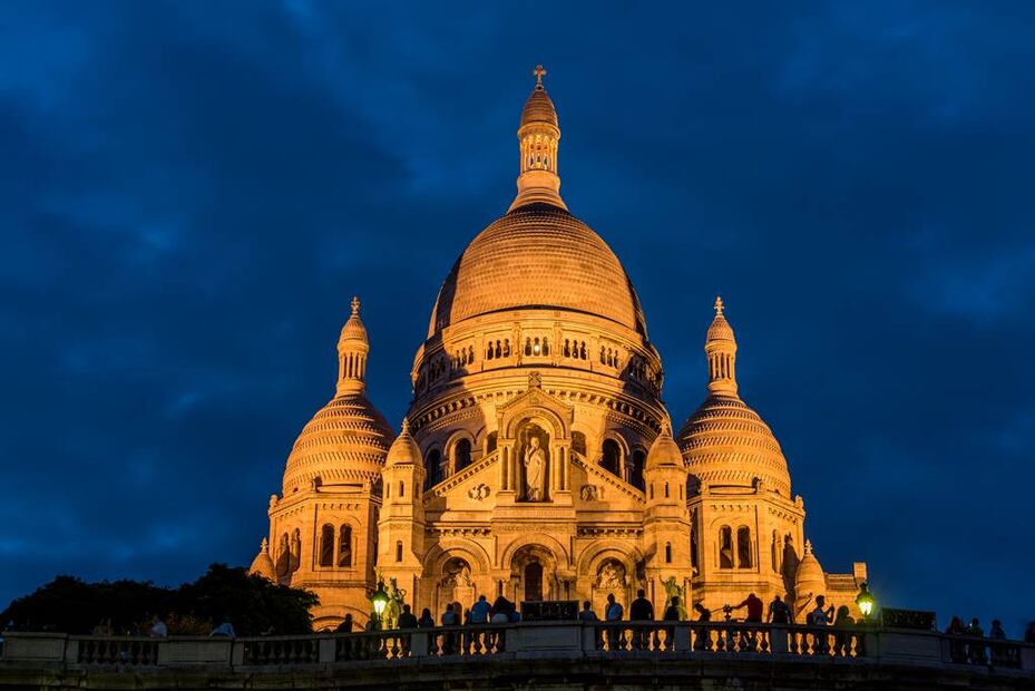 Monumento icónico de Montmartre:  
la Basilique du Sacré-Coeur. Foto: iStock