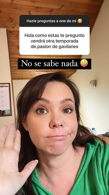 Natasha Klauss. Fuente: Instagram @natashaklauss27