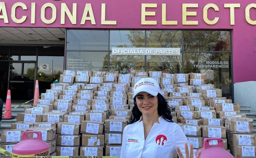 Gabriela Jiménez, de la organización Que siga la Democracia. Foto: Archivo/ EL UNIVERSAL