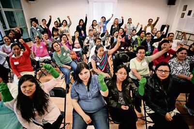 Trabajadoras domésticas persiguen justicia laboral