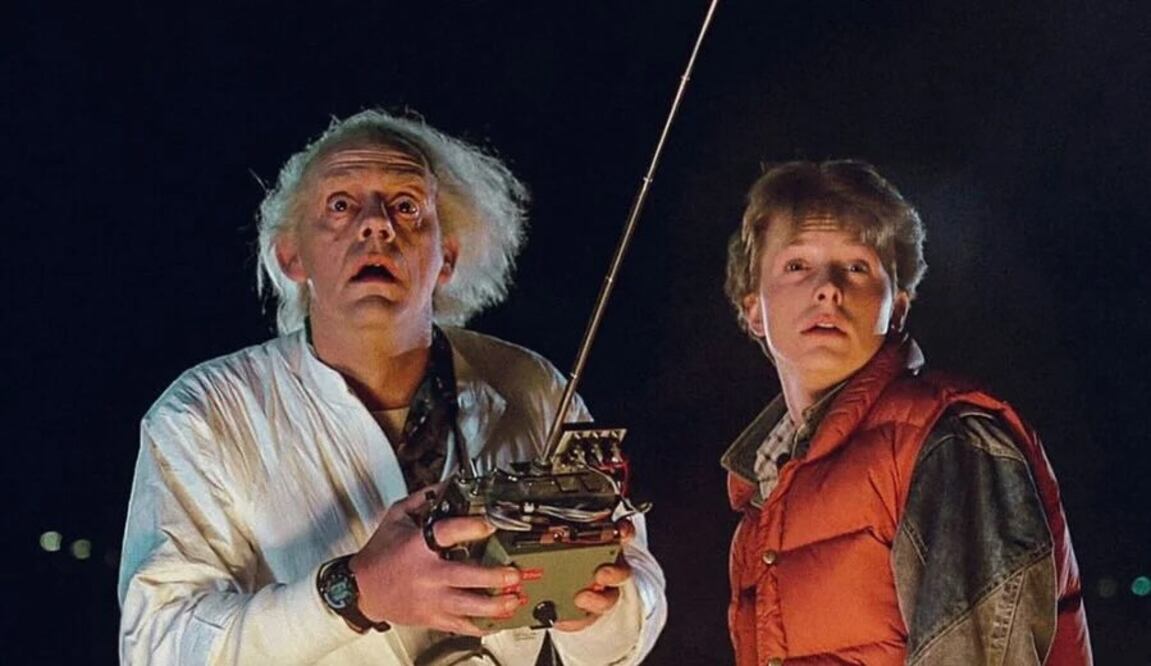 "Volver al futuro": Las aventuras ochenteras de Marty McFly y el Doc regresan completas con la trilogía original. Fuente: Instagram @backtothefuturehq