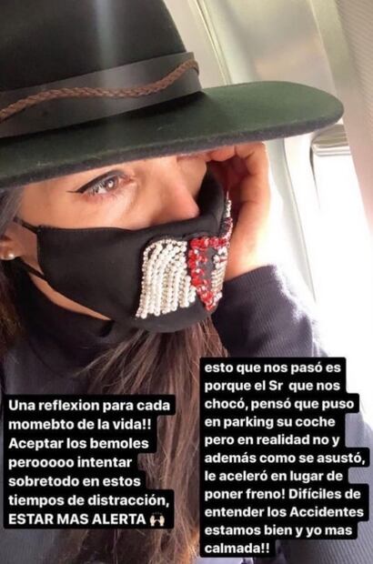Ana Bárbara se lleva el susto de su vida: Ella y su hijo sufren un accidente en Nochebuena